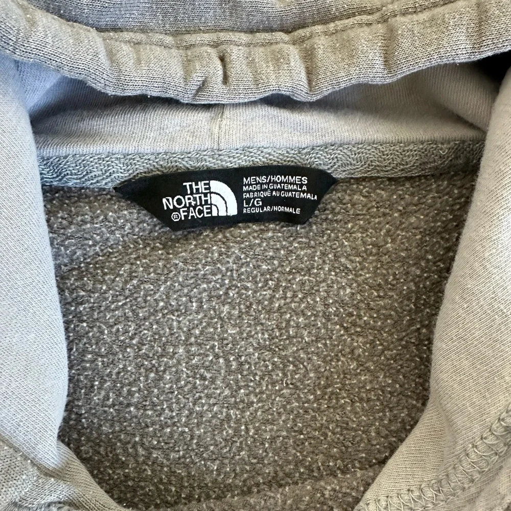 The North Face Hoodie Mens Size L Gray Pullover